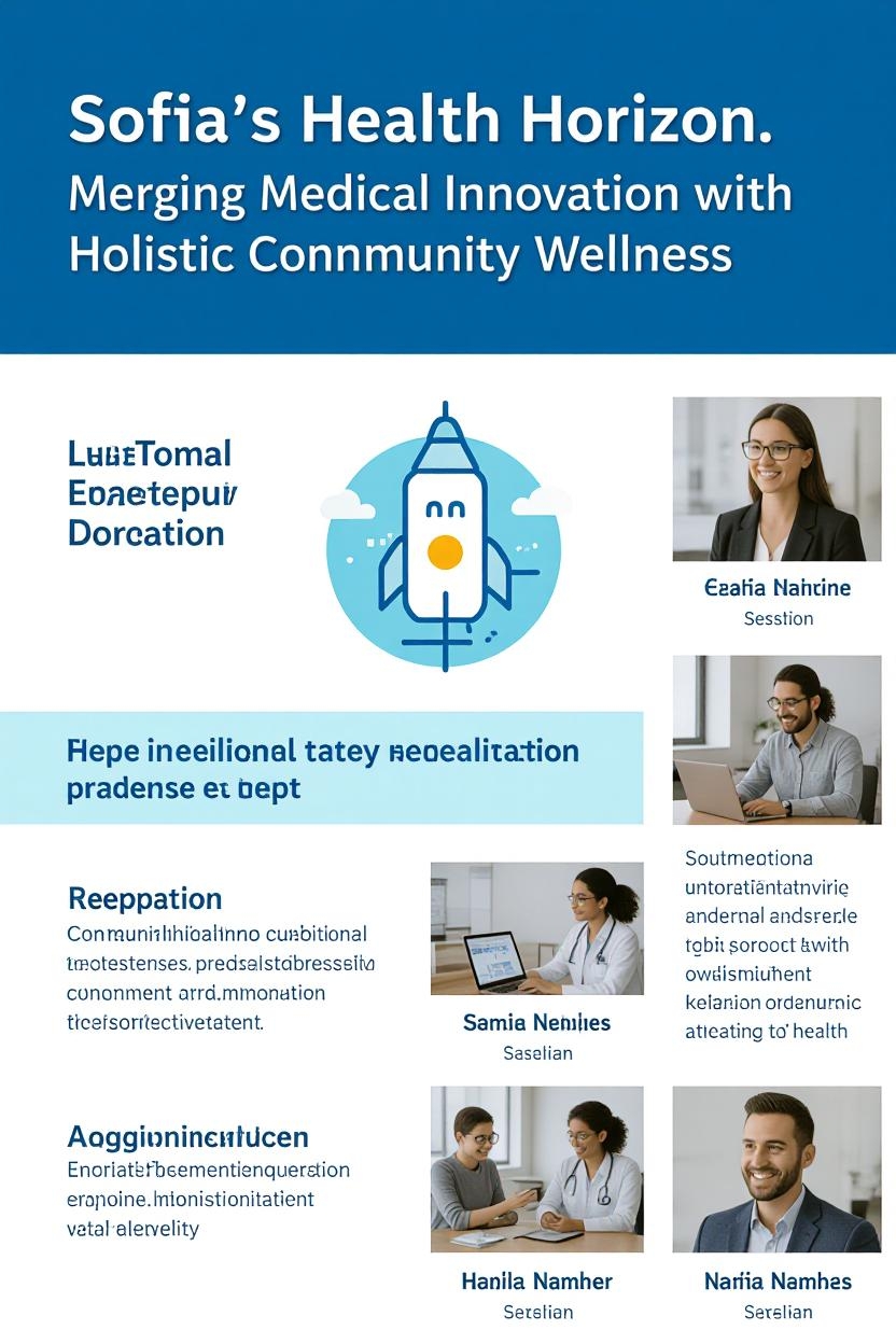 Sofia's Health Horizon: Merging Medical Innovation with Holistic Community Wellness